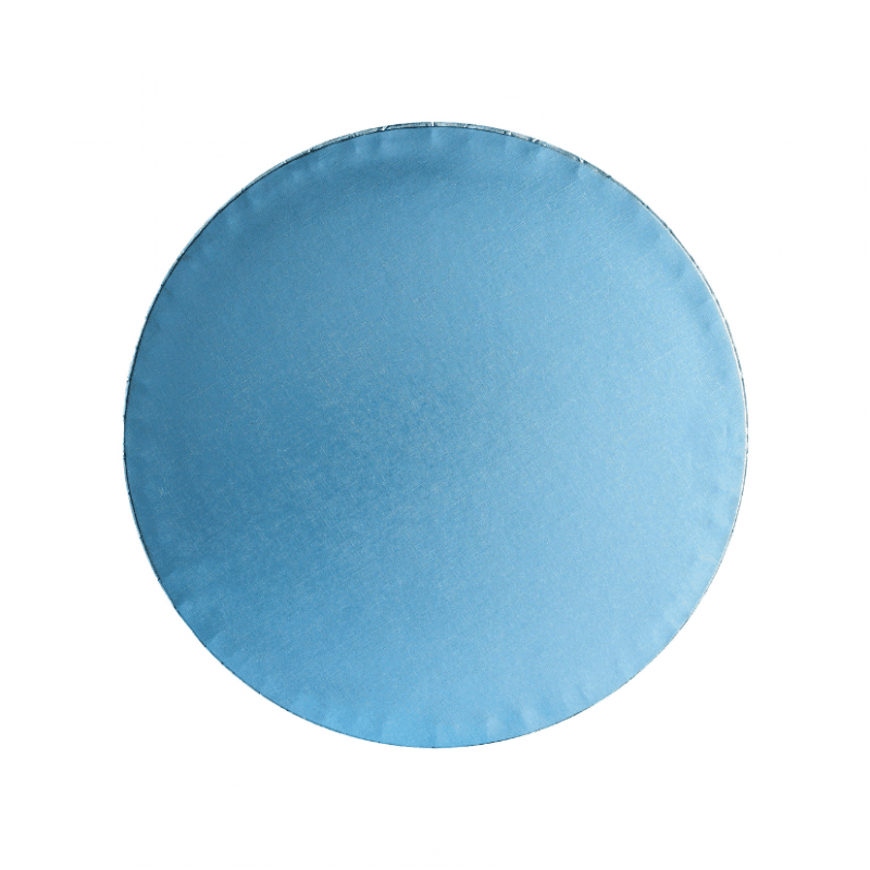 Support à gâteau Rond - Bleu Clair - Drum