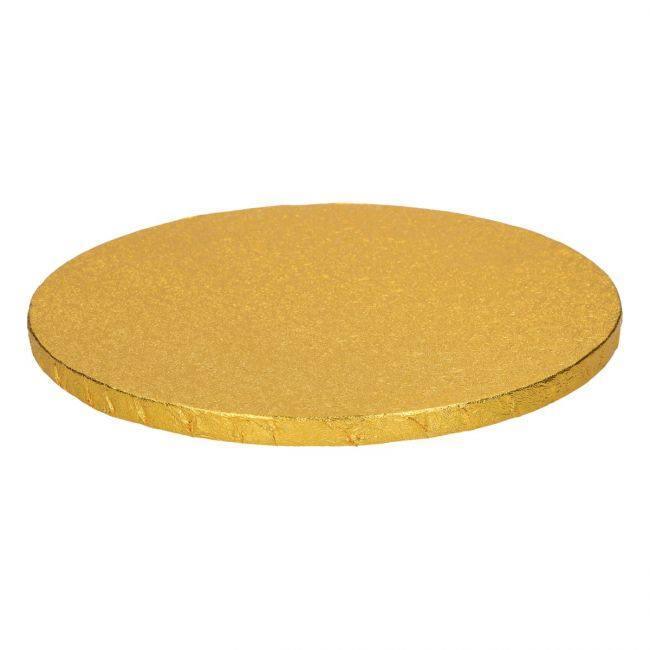 Support à gâteau Rond - Gold - Drum