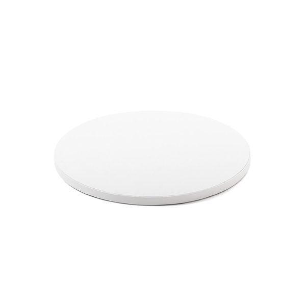 Support Rond - Cake Drum Blanc