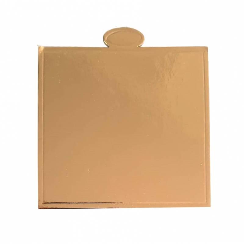 Supports Carrés Or - 50pcs – 9 x 8 cm