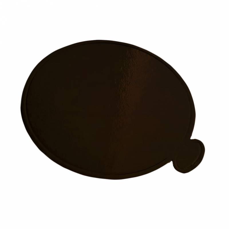 Supports Noir - 50pcs – 9 x 8 cm