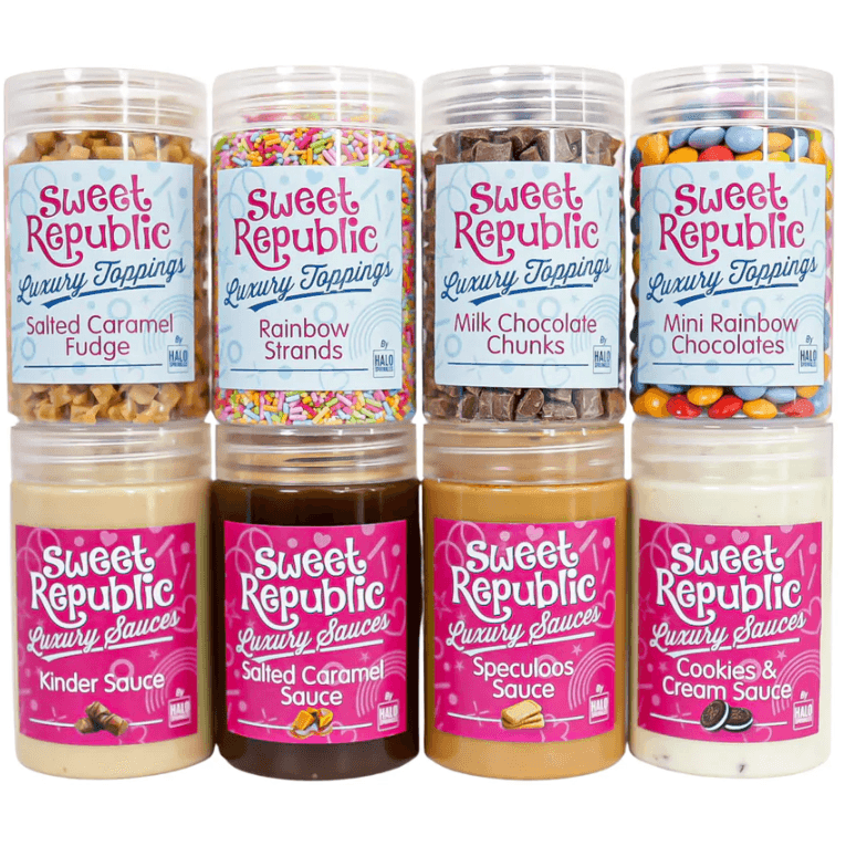 Sweet Republic - Luxury Topping & Sauces (choix déroulant) - SWEET REPUBLIC