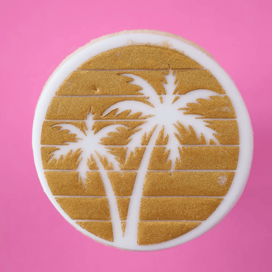 Sweet Stamp – Mini-Palmen-Schablone – SWEET STAMP