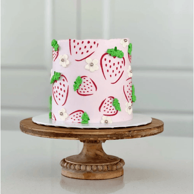 Sweet Stamp - Pochoir Strawberry - SWEET STAMP