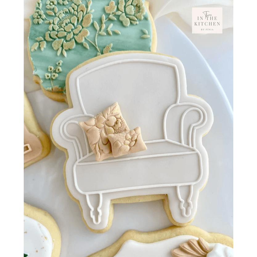 Tampon 3D + Cutter - Fauteuil - OH MY COOKIE