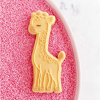Tampon 3D + Cutter - Girafe - OH MY COOKIE