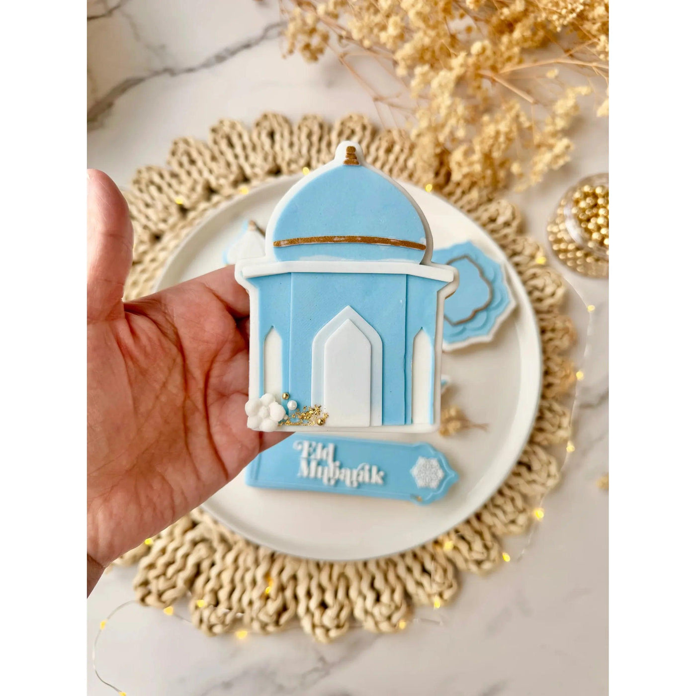 Moskeijaleimasin 11 cm - Ramadan ja Eid - Oh My Cookie