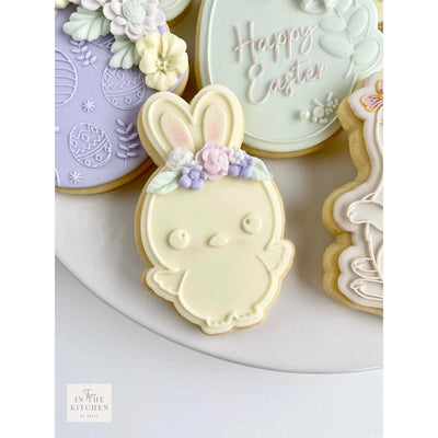 Tampon 3D + Cutter - Poussin Oreilles de Lapin - OH MY COOKIE