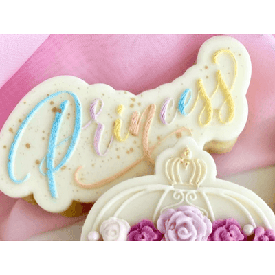 Tampon 3D + Cutter - Princess - OH MY COOKIE