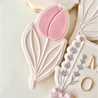 Tampon embosseur Tulipe pour biscuits
