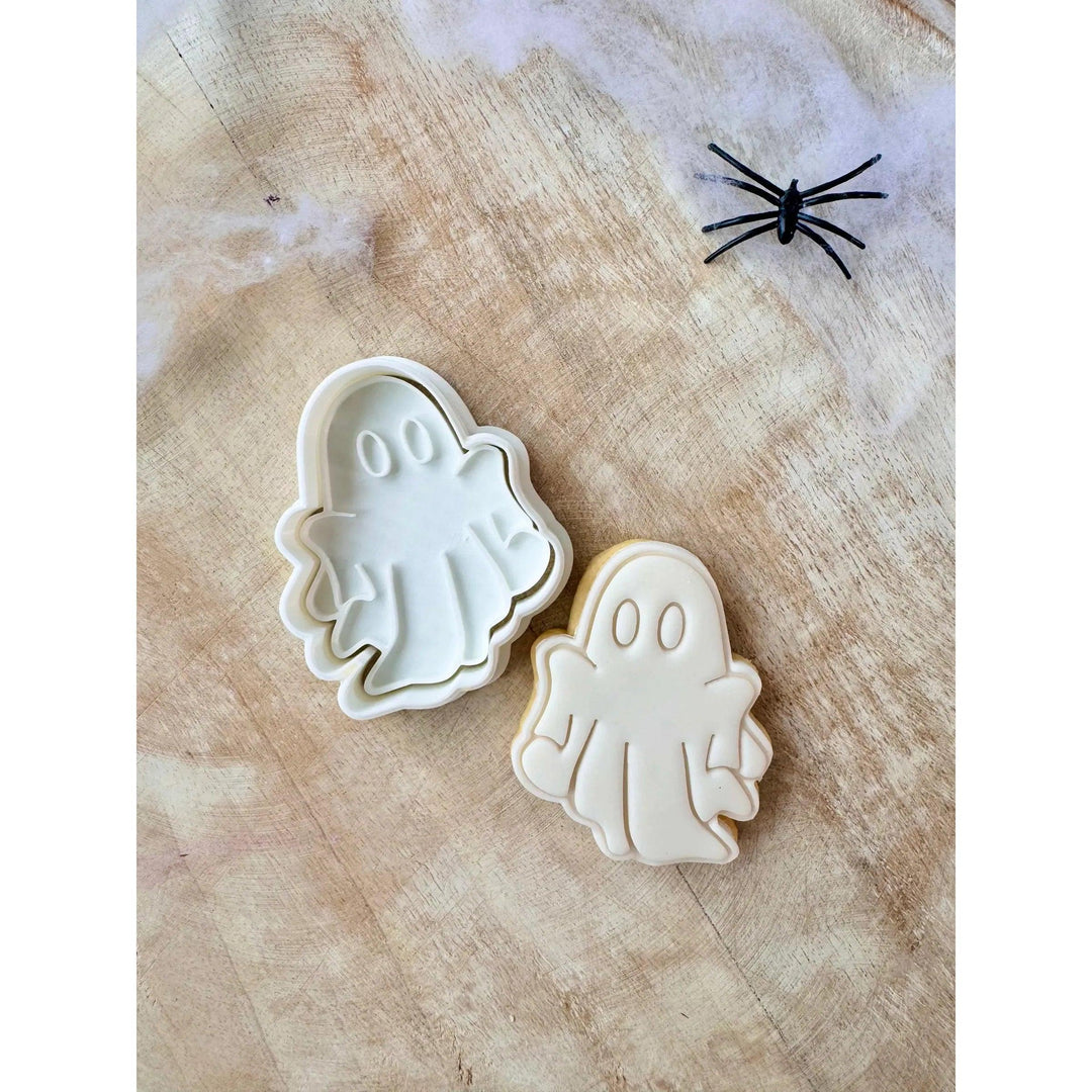 Tampon 3D - Fantôme 8cm + Cookie Cutter