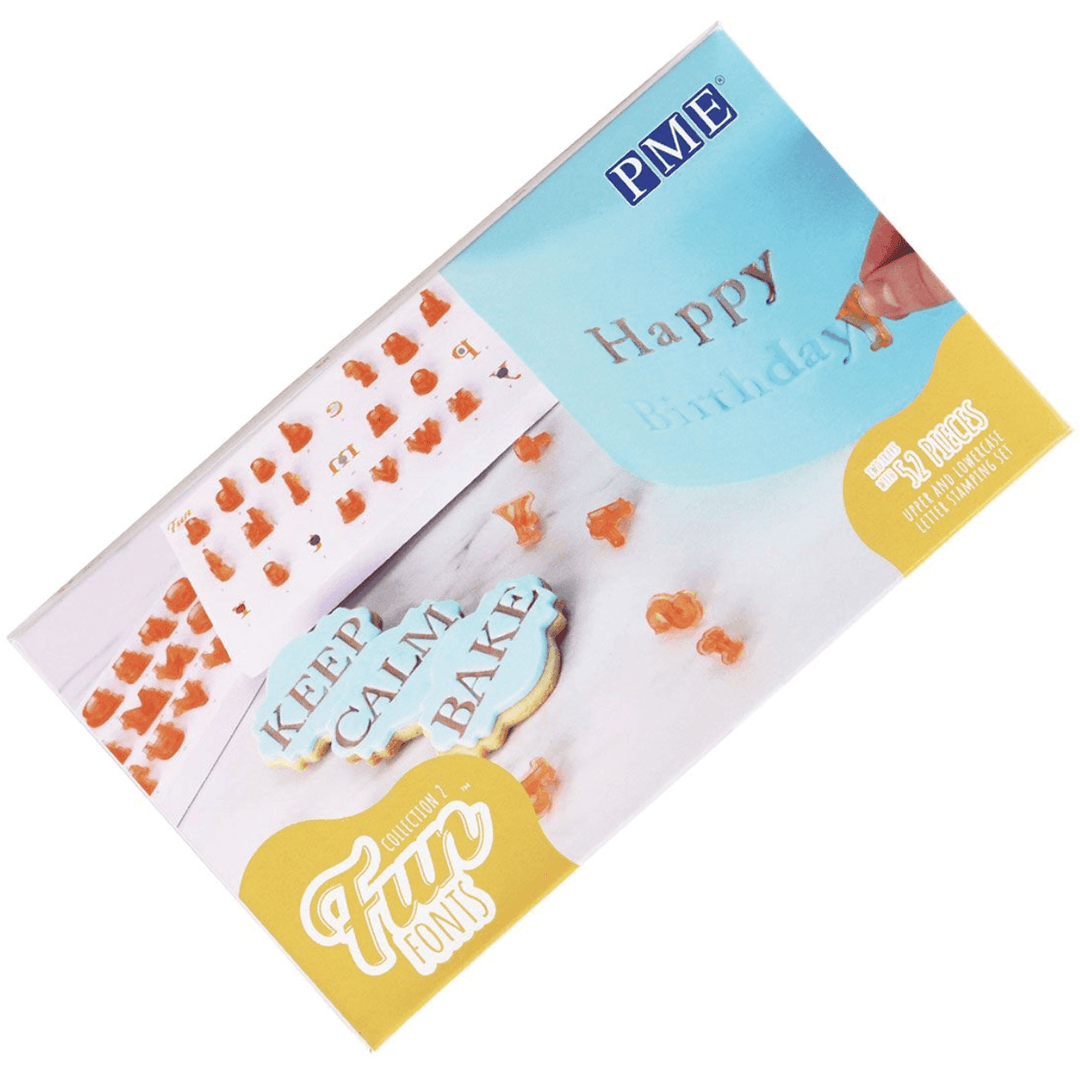 Tampons Alphabet Fun Fonts - Collection 2