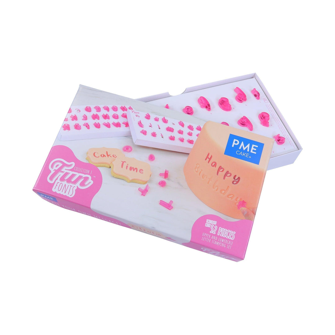 Tampons Alphabet Fun Fonts - Collection 3