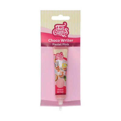 Tube d'Écriture Choco 25 g - Rose Pastel - FUN CAKES