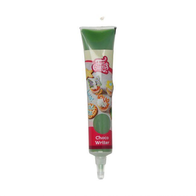 Tube d'Écriture Choco 25 g - Vert - FUN CAKES