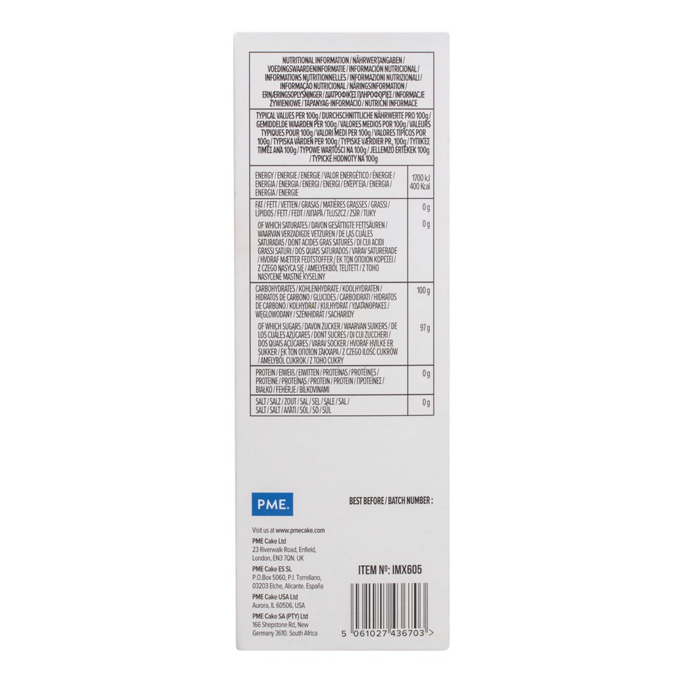 Açúcar em Pó 450 g