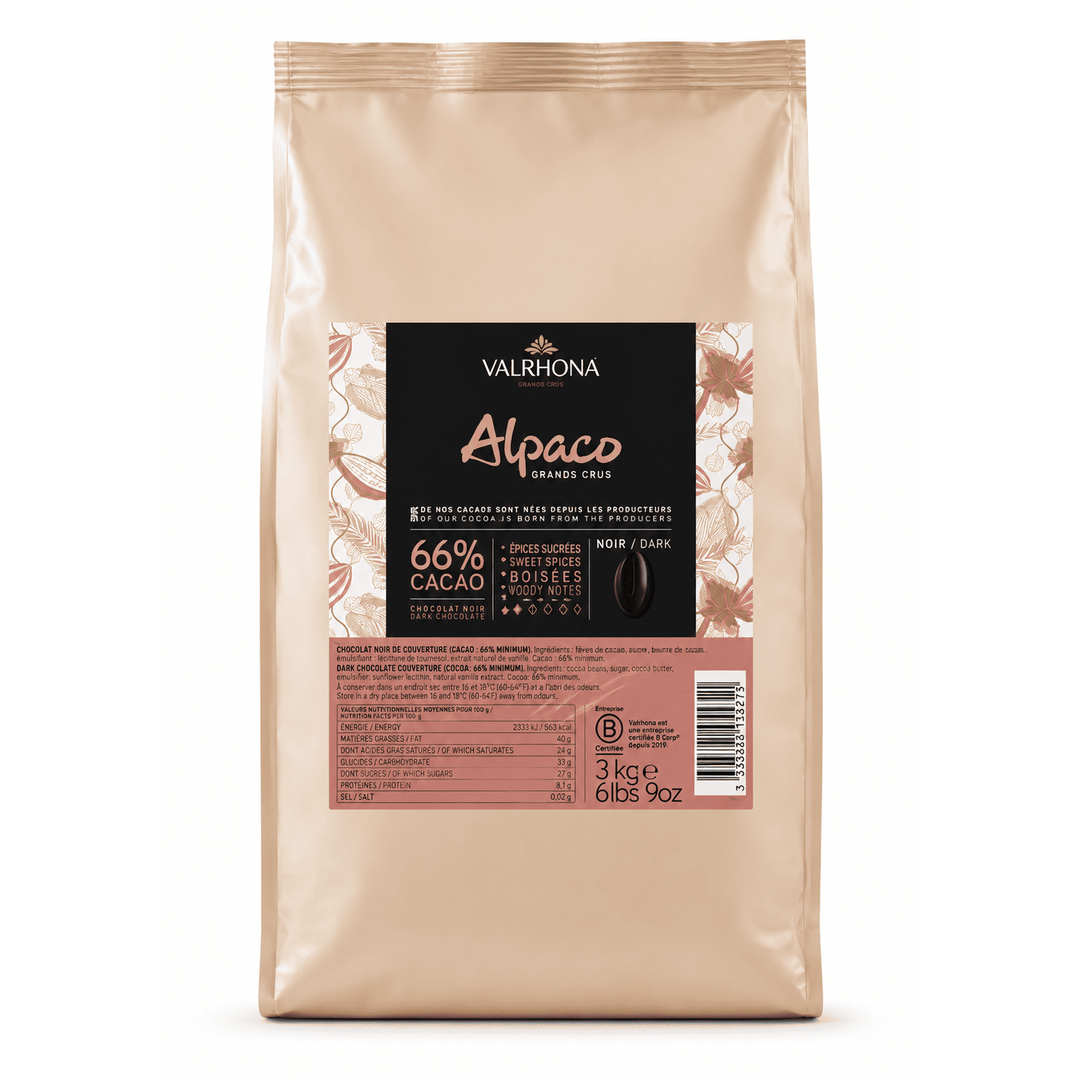 Fèves Alpaco 66% - 3kg