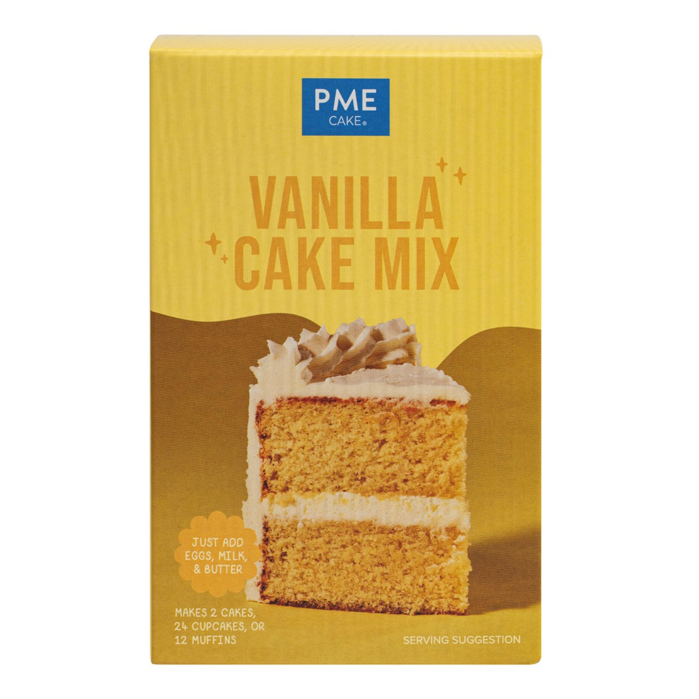 Mélange pour gâteau à la vanille PME – boîte de 500g
