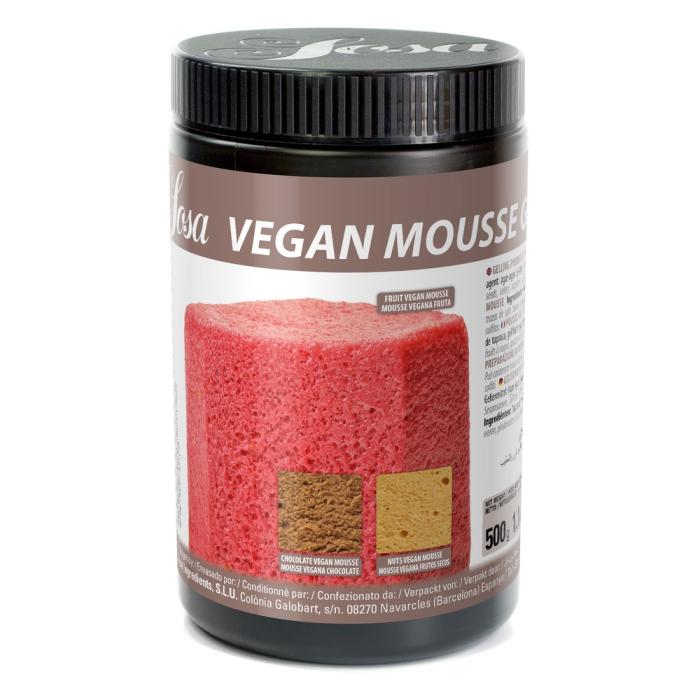 Pot Vegan Mousse Sosa 500 g – gélifiant végétal pour mousse vegan à base d’agar-agar