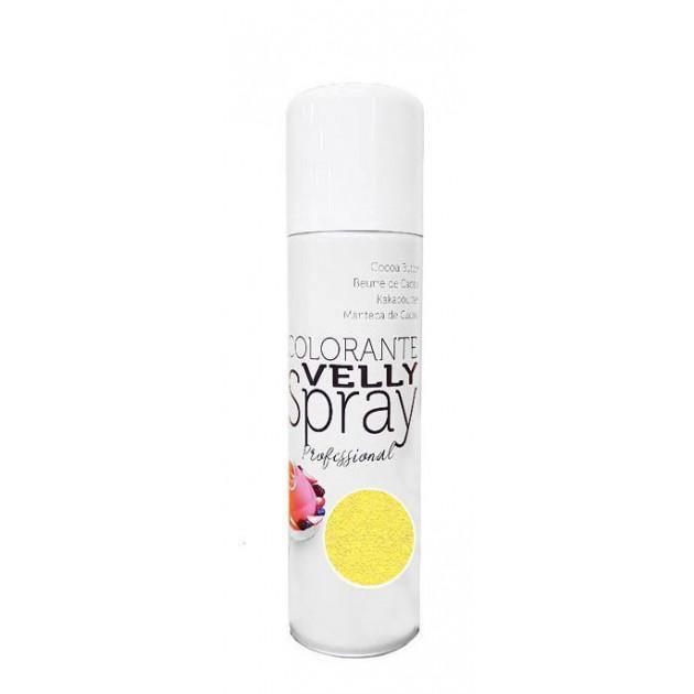 Velly Spray Flocage Velours - Jaune 250 ml - Patissland