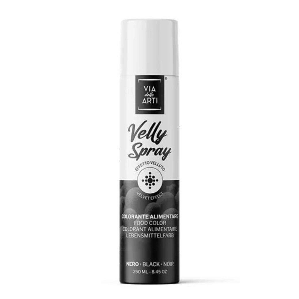 Velly Spray Flocage Velours - Noir 250 ml - VELLY FOOD