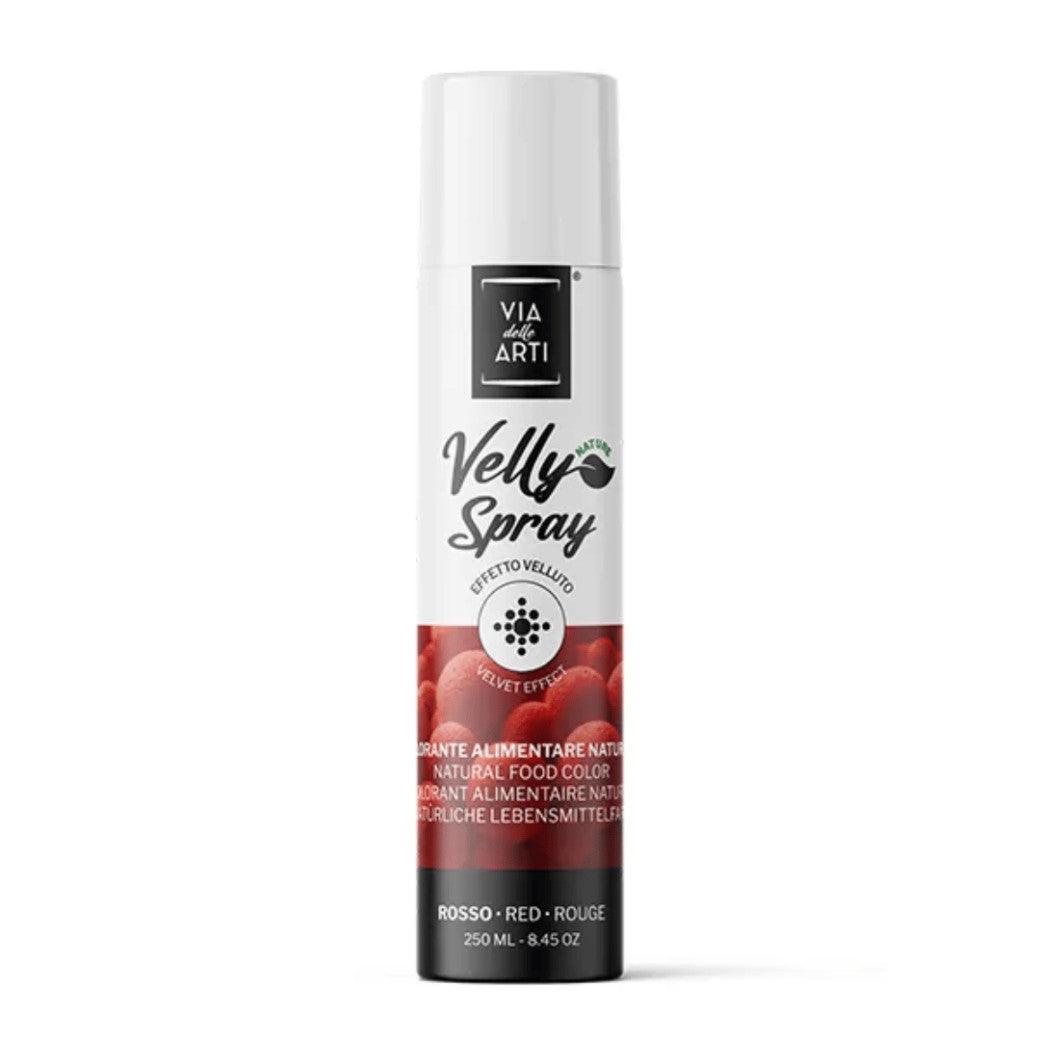 Velly Spray Flocage Velours - Rouge 250 ml - VELLY FOOD