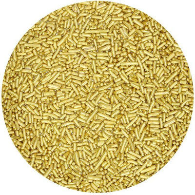 Vermicelles de Sucre - Metallic Gold 800g - FUN CAKES
