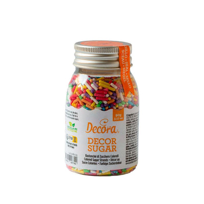 Vermicelles de sucre - Multicolores - DECORA