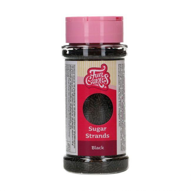 Zuckermakronen - Schwarz 80g FUN CAKES