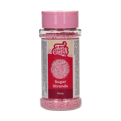 Vermicelles de Sucre - Rose 80g - FUN CAKES