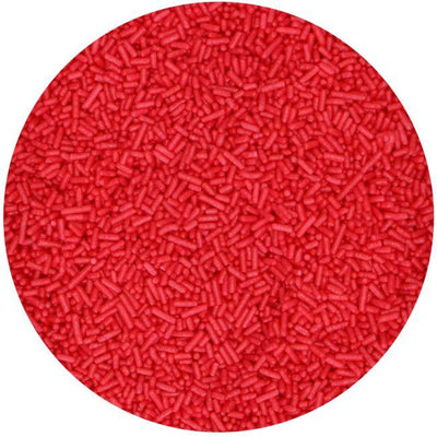 Vermicelles de Sucre - Rouge 80g - FUN CAKES