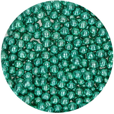 Schokoperlen - Metallic-Grün 60g