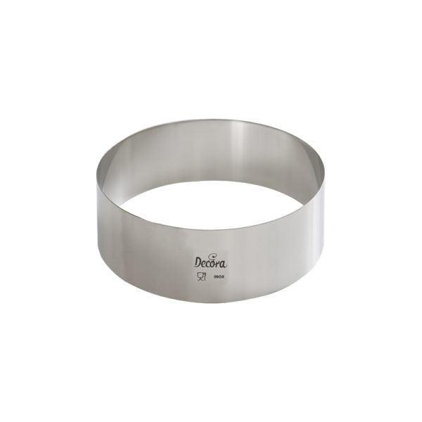 Cercle en Acier Inoxydable H4,5cm - (Ø au choix) - vue 2
