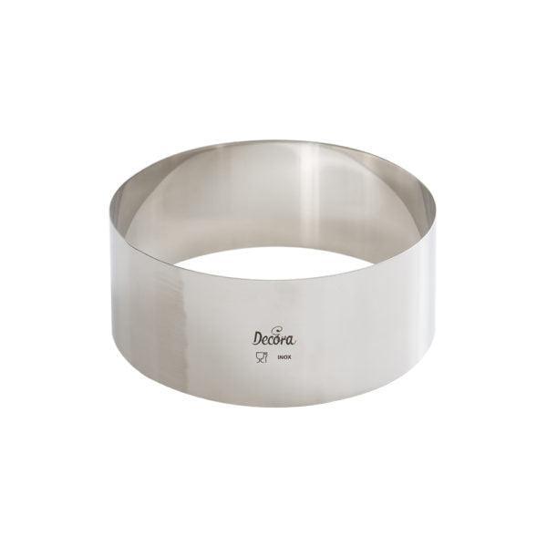 Cercle en Acier Inoxydable H6cm - (Ø au choix) - vue 2