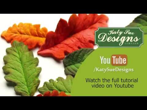 Katy Sue Mold - Blackberry and Oak Leaves