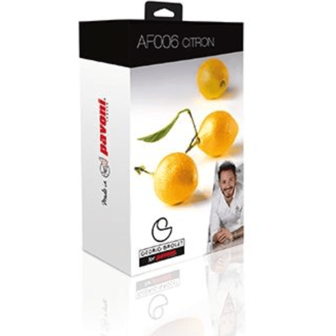 packaging trompe l'oeil citron